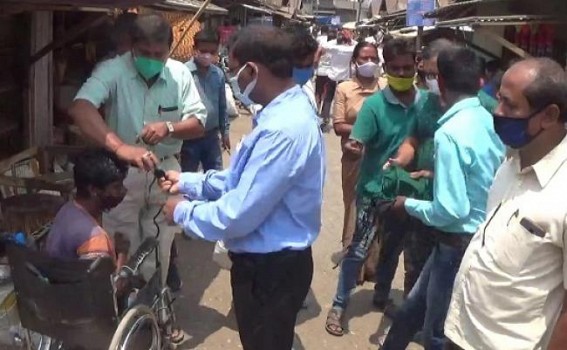 Only Fines are not solution, so we are distributing masks : SDM Only Fines are not solution, so we are distributing masks : SDM